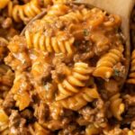 rotini with ground beef